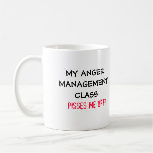 Tasse de classe de gestion de colère