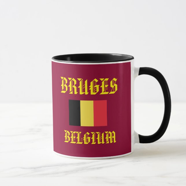 Tasse de classique de Bruges Belgique (Droite)