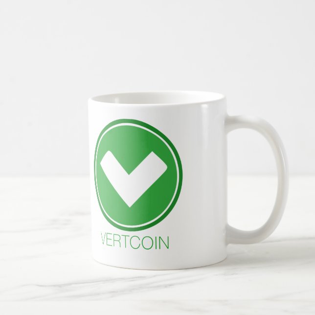 Tasse de classique de Vertcoin (Droite)