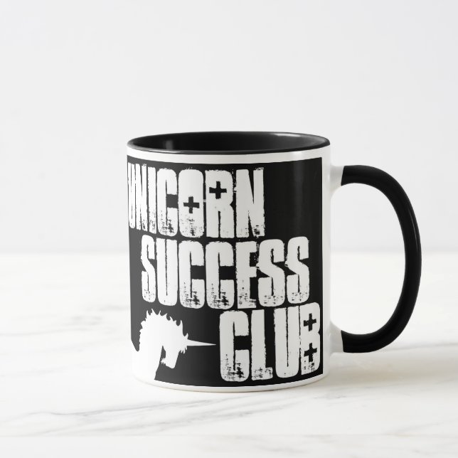 Tasse de club de succès de licorne (Droite)