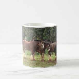 Tasse de Clydesdales