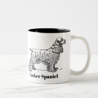 Tasse de cocker