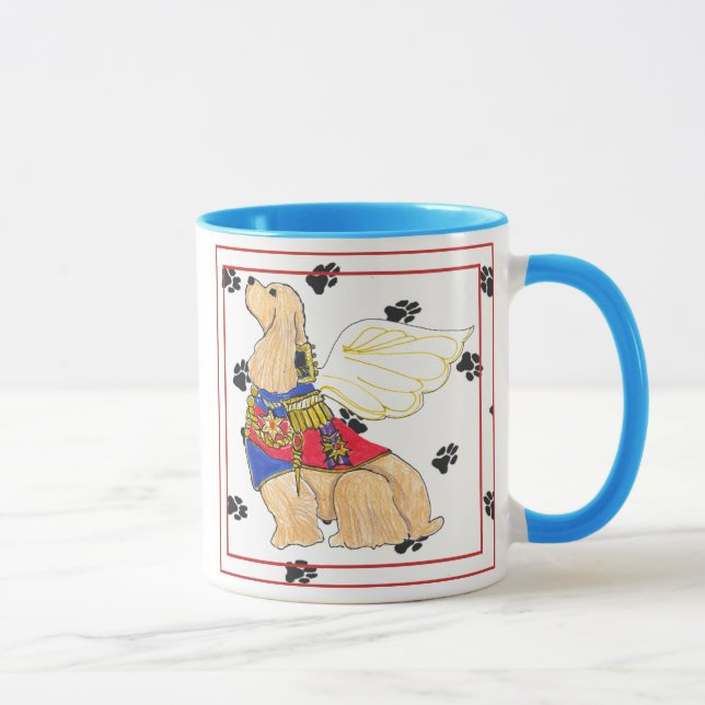 Tasse de cocker de l'ange de Gulliver (Droite)