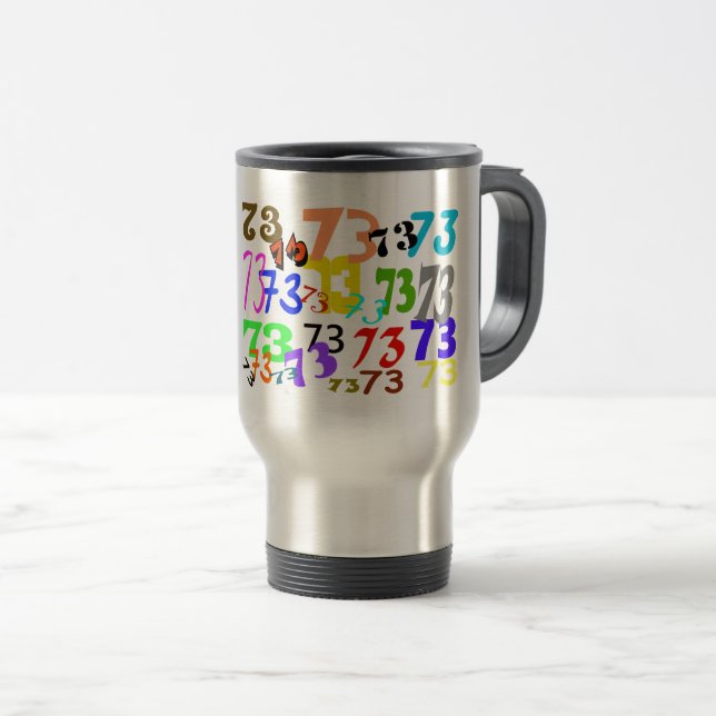Tasse de code de radio-amateur 73 (Devant droit)