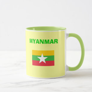 Tasse de code du pays de millimètre Myanmar