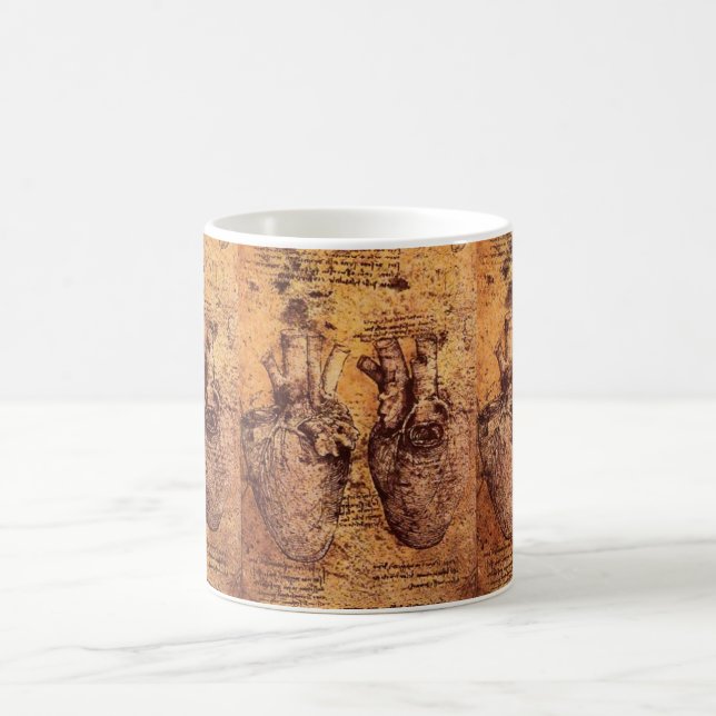 Tasse de coeur de Leonardo da Vinci (Centre)