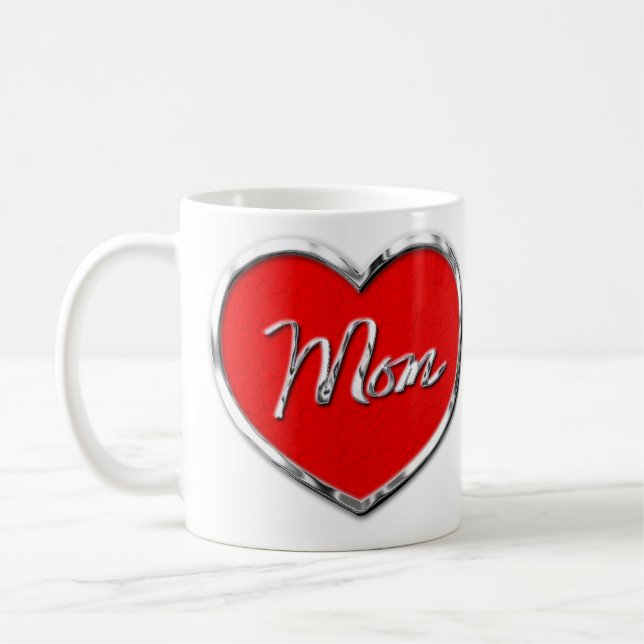 Tasse de coeur de maman (Gauche)