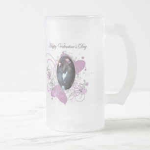 Tasse de coeur du rat de Valentine