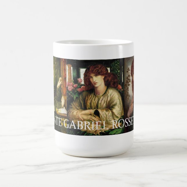 Tasse de collage de femmes de Rossetti (Centre)