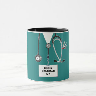 tasse de collection personnalisée pour médecin