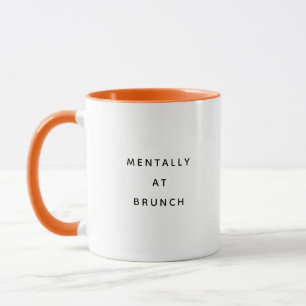 Tasse de collègue heureux et humoristique mentalem