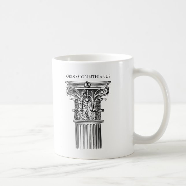 Tasse de colonne d'ordre corinthien (Droite)