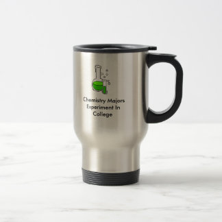 Tasse de commandant voyage de chimie