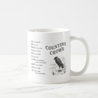 Tasse de compte vintage de rime de corneille