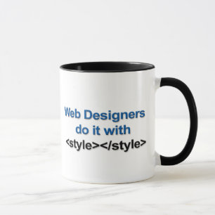 Tasse de concepteur de Web