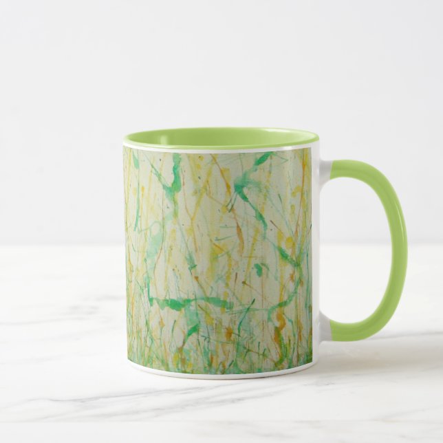 Tasse de conception d'aquarelle (Droite)