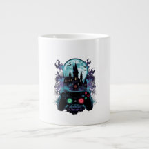 Tasse de conception de joueur d'horreur de château