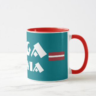 Tasse de conception moderne de Riga Lettonie