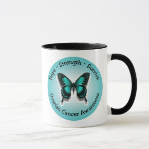 Tasse de conscience de cancer ovarien