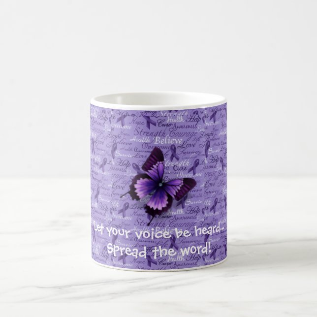 Tasse de conscience de fibromyalgie (Centre)