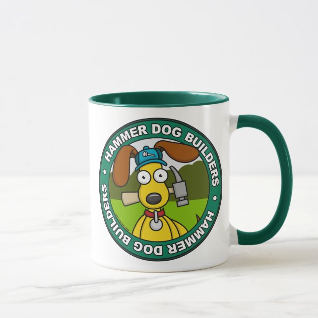 Tasse de constructeurs de chien de marteau (Droite)