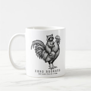 Tasse de coq de Raton Laveur drôle Cadeau sarcasti