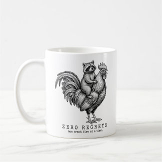 Tasse de coq de Raton Laveur drôle Cadeau sarcasti