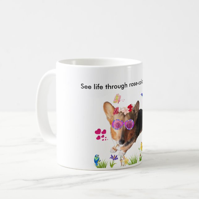 Tasse de corgi de Gallois de Pembroke (Devant gauche)