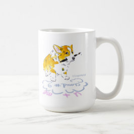 Tasse de corgi du nuage 9