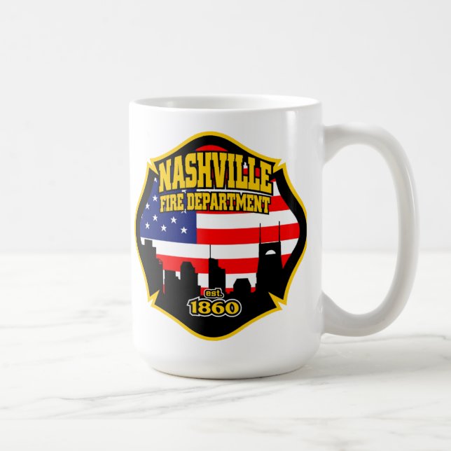 Tasse de corps de sapeurs-pompiers de Nashville (Droite)