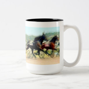 Tasse de course d'attelages