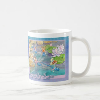 Tasse "de course de libellule"