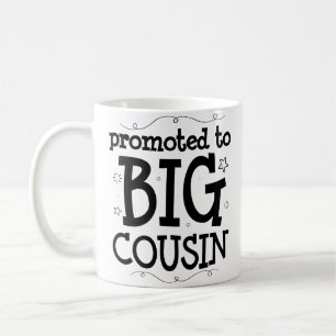 Tasse de cousin de faire-part de grossesse de baby