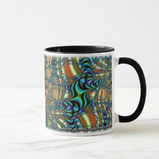 Tasse de coutume de la fractale C~10 (Droite)