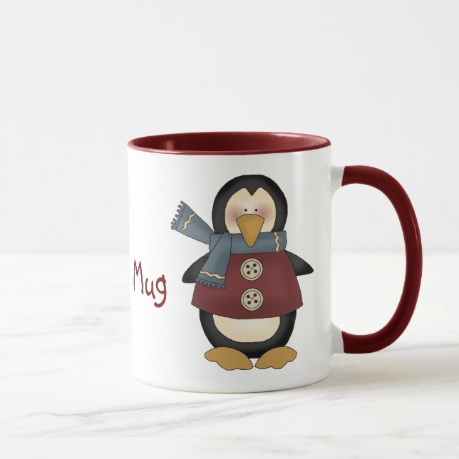 Tasse de coutume de pingouins (Droite)