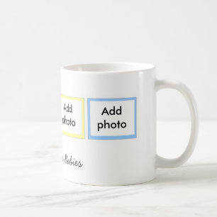Tasse de coutume de quatre photos