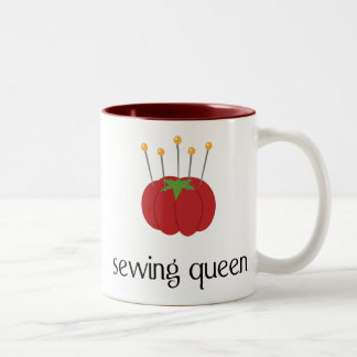 Tasse de couture de la Reine