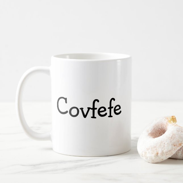 Tasse de Covfefe (Avec donut)