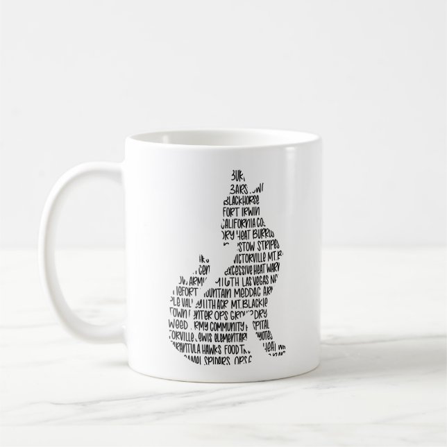 Tasse de coyote d'Irwin de fort (Gauche)