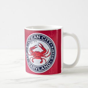 Tasse de crabe d'Ocean City MD