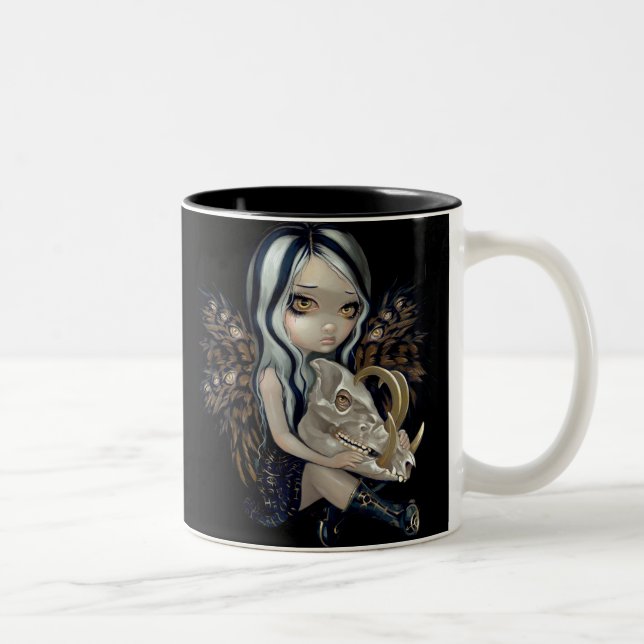 Tasse "de crâne de Babirusa" (Droit)