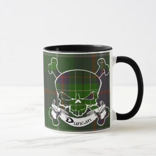 Tasse de crâne de tartan de Duncan