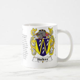 Tasse de crête de famille de Baker