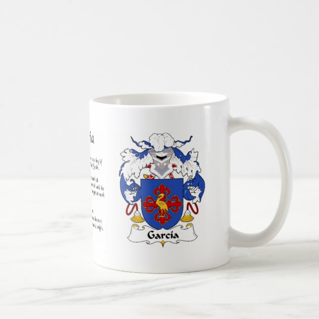 Tasse de crête de famille de Garcia (Droite)