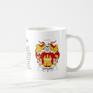 Tasse de crête de famille de Gonzales