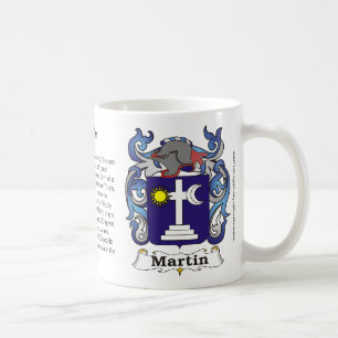 Tasse de crête de famille de Martin
