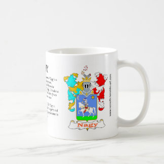 Tasse de crête de famille de Nagy