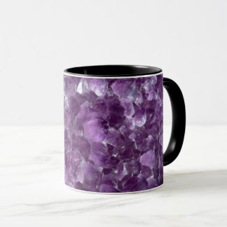 Tasse de cristal d'améthyste