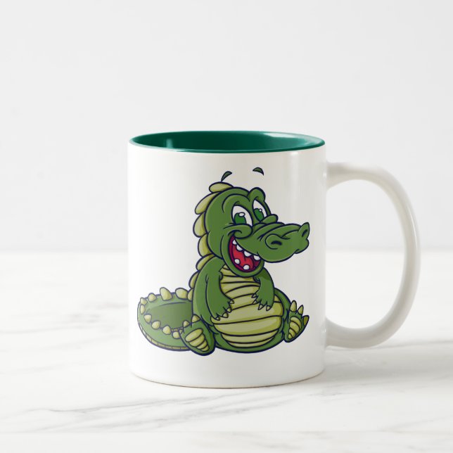 Tasse de crocodile de bébé (Droit)