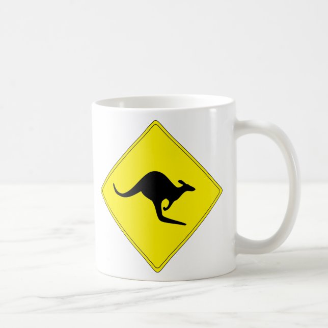 Tasse de croisement de kangourou - personnaliser (Droite)